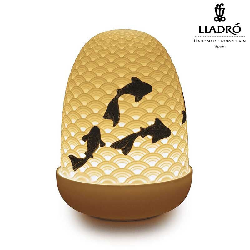 Lladro（リヤドロ） Dome Lamp(鯉)  USB充電式ポータブルLEDライト   lladro-01023888