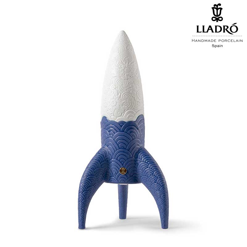 Lladro（リヤドロ） Cosmic Rocket 照明ランプ 申し受ける式携帯型LED点火装置   lladro-01024459