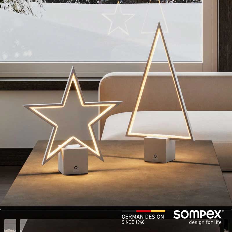 SOMPEX(ソンペックス) Pine  パイン  デコレーティブランプ    屋内用 無段階調光 USB充電