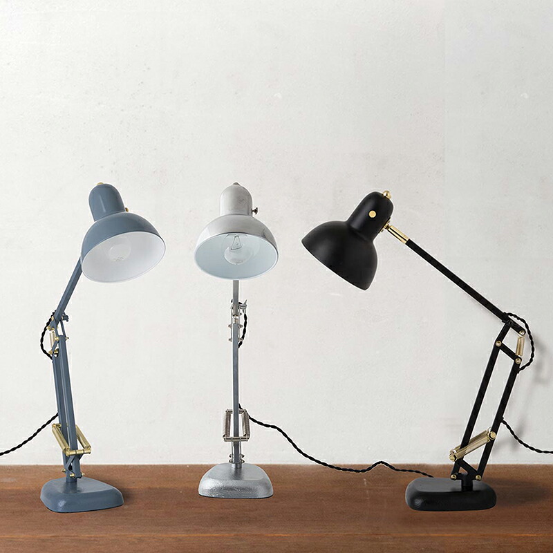 湘南HERMOSA(ハモサ) CALTON DESK LAMP カールトン デスクランプ FP-006｜シバタ照明