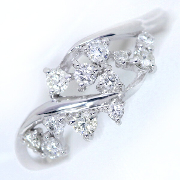 【最大30％OFF＆店内ポイント2倍中】【即納在庫あり】ダイヤのスバル！輝きと空間の絶妙バランス ダイヤモンド 0.30カラットUp リング/指輪　K18 18金 PT プラチナ WGは在庫限り /白・透明(ホワイト)/受注生産品・新品/届30/送料無料｜LuckJewel　ラックジュエル 108,900円