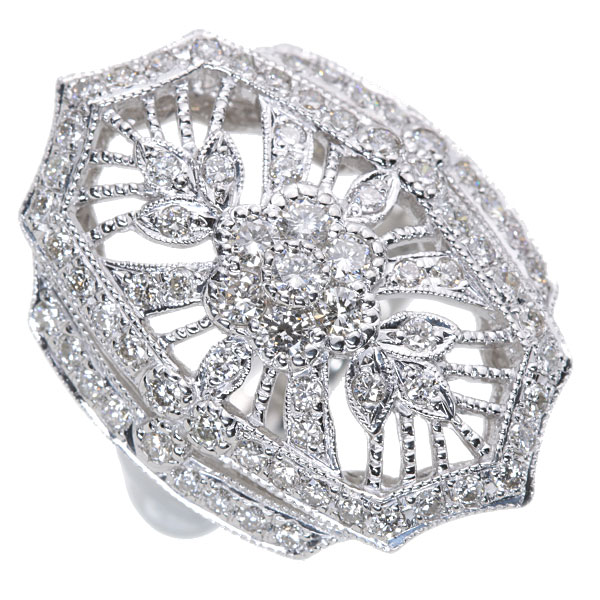 新品 本物 当店在庫だから安心 15 Offクーポン対象 ダイヤモンド リング 指輪 1 470カラット プラチナ900 Pt900 レースデザイン たっぷりダイヤ たっぷりプラチナ 白 透明 ホワイト アウトレット 新品 届10 ラックジュエル Luckjewel 1点もの 古典 Silk Water Ge