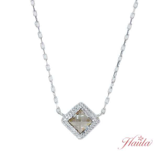 JA3☆高級 カシケイ ダイヤモンド0.45ct K18BG ネックレス 楽天市場