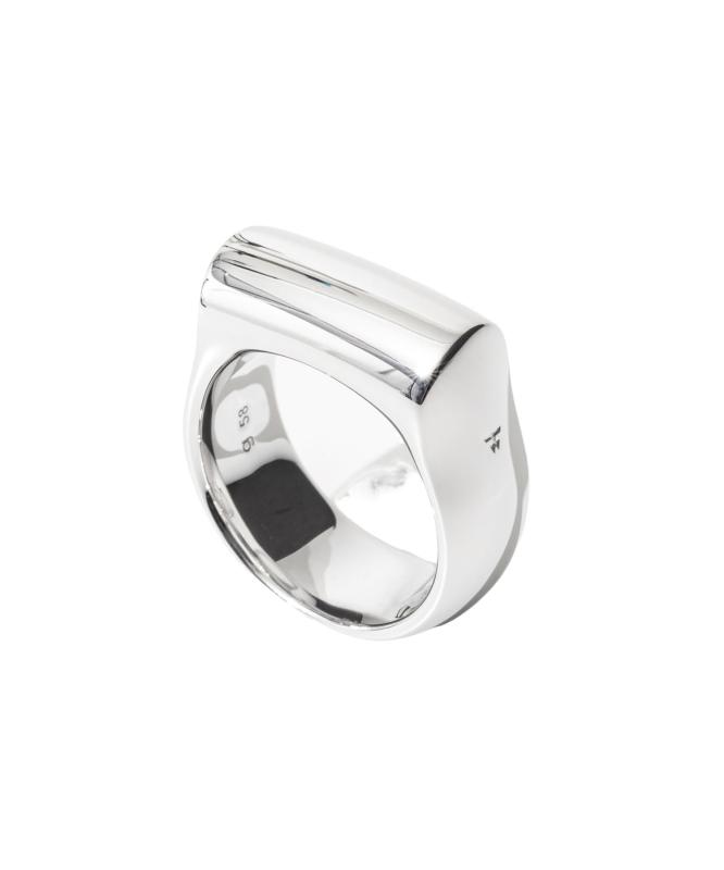 [トムウッド] 再利用・スターリングしろがね色925 / リサイクル・ホワイトロジウムプレーティング Crest Ring 輪っか R74HCRNA01S925 日用品雑貨・文房具・手芸-その他