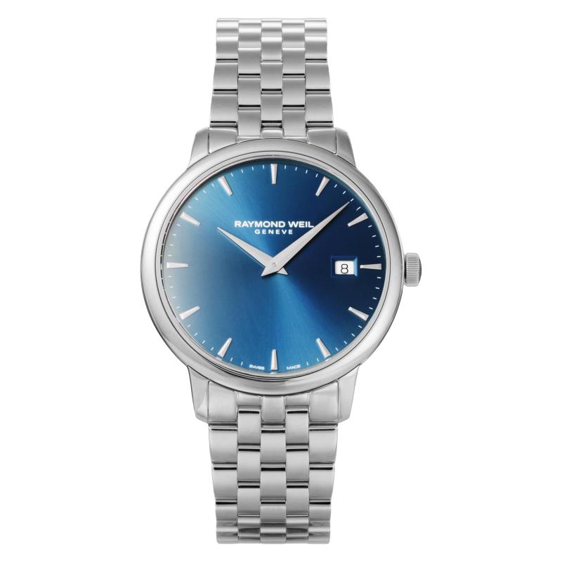 [RAYMONDWEIL(レイモンド・ウィル)] トッカータ ウォッチ クォーツ 5気圧防水 サファイアガラス ブルー文字盤 5488-ST-50001 メンズ [並行輸入品]｜luck-luck