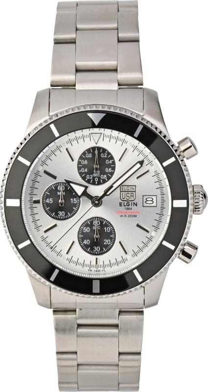 ELGIN FK-1184-Dメンズ腕時計クオーツ 楽天市場】メンズ腕時計 エルジン ELGIN クロノグラフ FK1184