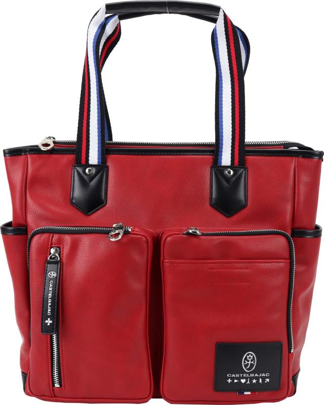 [カステルバジャック] CASTEL-37701 CASTEL-037701 トートバッグ ローレン (4.レッド(65) Red)