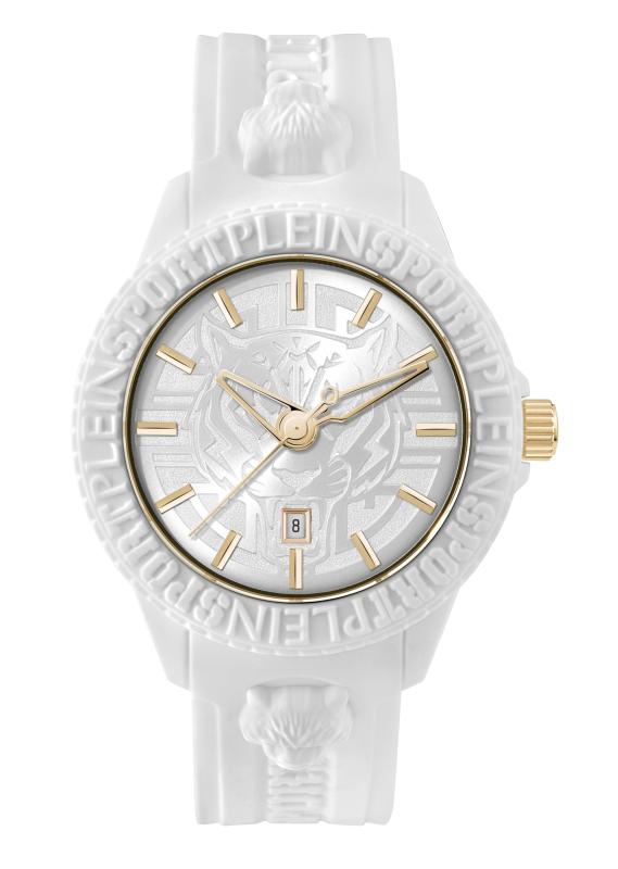 【PLEIN SPORT】 メンズ 腕時計 Watch プレインスポーツ Fereless フィアレス PSQBA0123 クォーツ 5気圧防水 ミネラルガラス シルバー文字盤 プラスチック [並行輸入品]