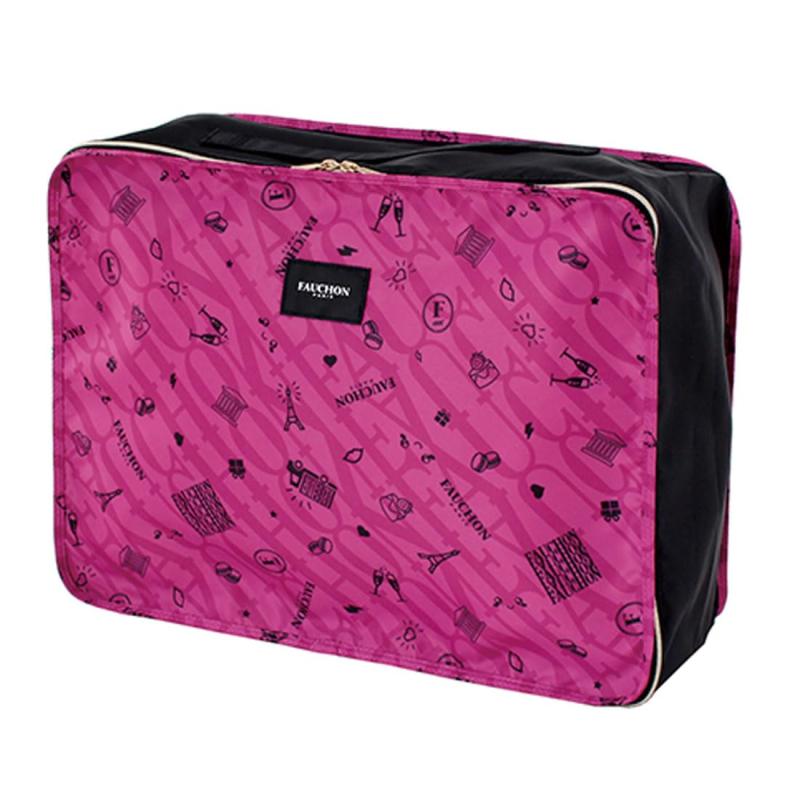 [ブルーミング] フォション（FAUCHON) 収納ポーチ/トラベルポーチ 大（2～3泊用） Merci（メルシー） (アイボリー) 001234-0001-01
