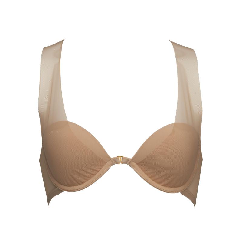 [リリー赤銅色] Lingerie シアーファンデブラLLFT249514レディース