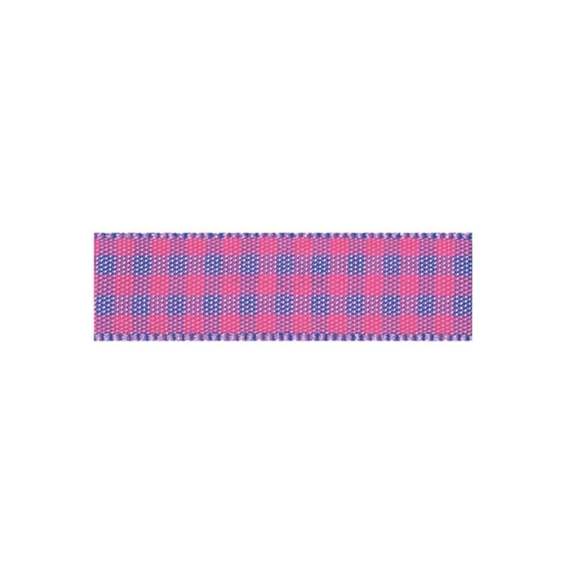 RibbonBon チェックタフタリボン #130 36mm幅 巻(30m) 5サイズ79色展開