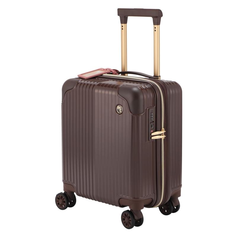 ファスナー持ちはこび コインロッカー大いさ 16ｲﾝﾁ 約2.9kg 約26L～29L 取りひろげる型 ドリンク保持者付き添い人 ストッパー付ぼうぜん自失吸いいれる双輪キャスター TSA鍵を掛ける 240-6000 茶の木 その他-キッチン用品・食器・調理器具