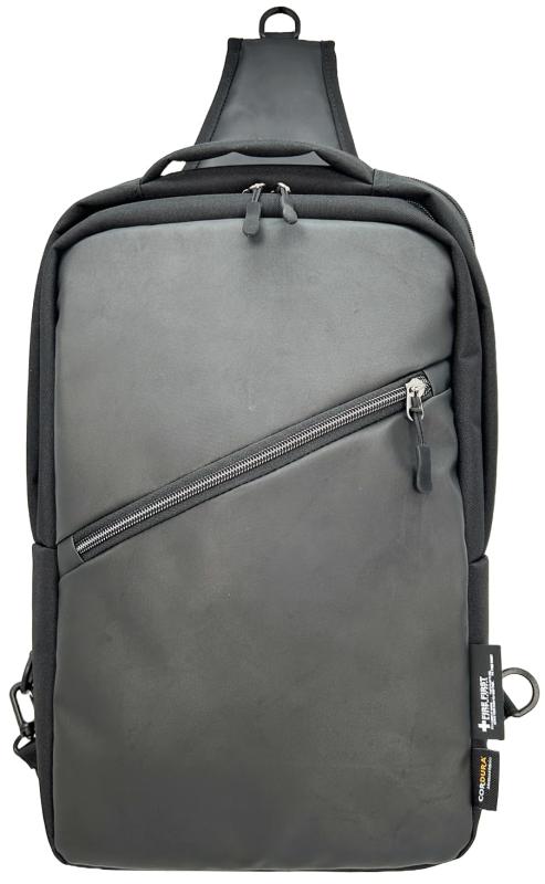 [ファイヤーファースト] ＢＡＧ 縦型ボディバッグ ブラック W23&times;H38&times;D10(cm)｜luck-luck