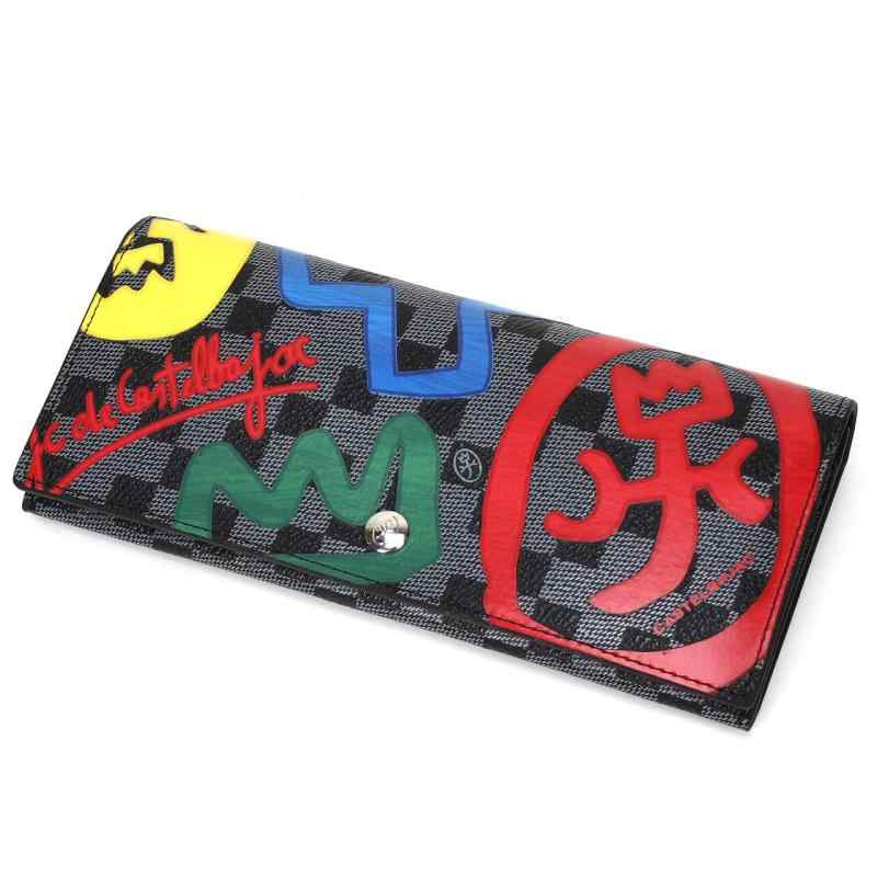 [カステルバジャック] 長財布 小銭入れあり Couleurs(クラー) 066622 クロ｜luck-luck