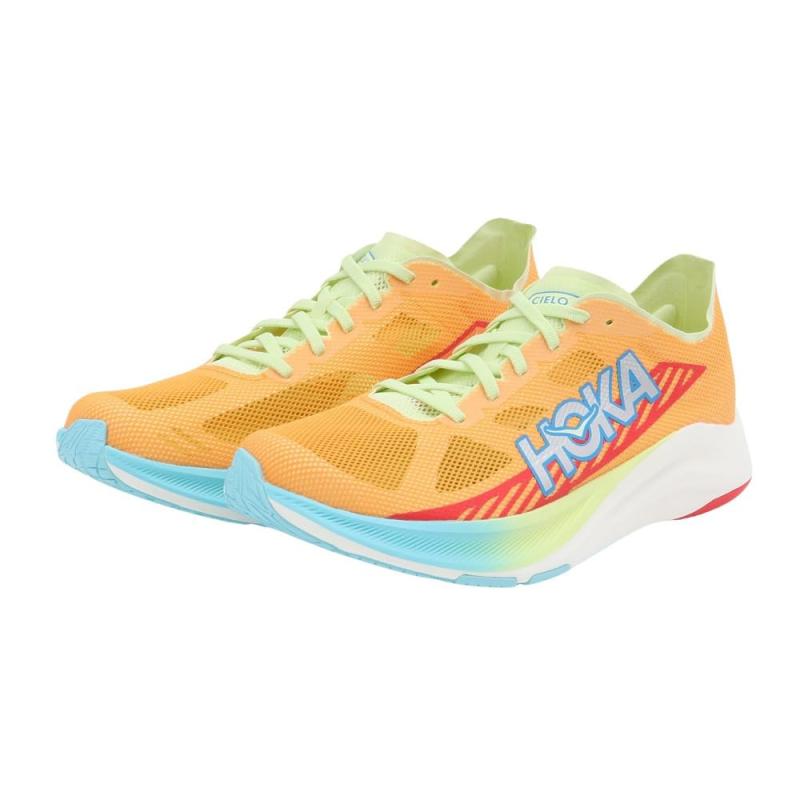 ホカ（HOKA） 駈けっくらシューズ シエロロード オレンジ色 1143490-SYJ スニーカー 形づくる 部活 通気性 軽さ マラソン スピード競技（オレンジ色/２８．０/Men\u0027s）
