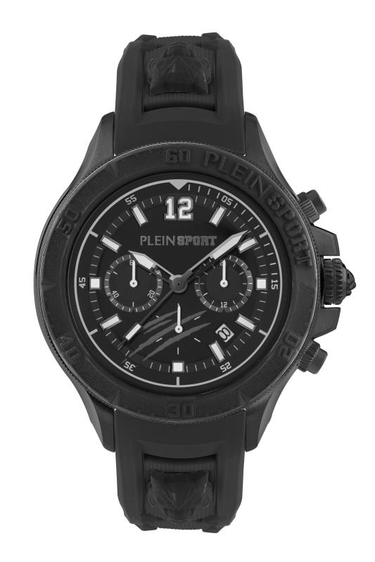 【PLEIN SPORT】 メンズ ウオッチ Watch 飾り気の無い運動競技 WARRIOR TECH ウォリアーテック なおなお書き6BA1024 石英 5空圧雨合羽 鉱物瑠璃 黒いこと文字記号盤 ステンレス鋼スチール写真 [並行輸入品]