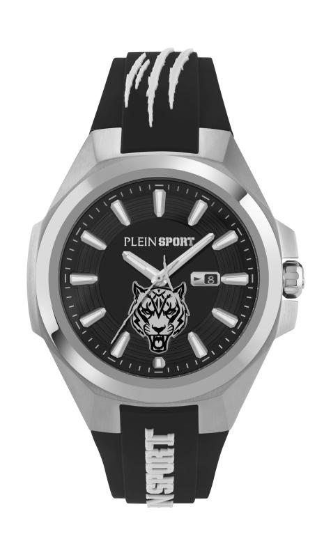 【PLEIN SPORT】 メンズ ウオッチ Watch 飾り気の無い運動競技 Tiger Mask 虎御師匠さん なおなお書き7BA0124 石英 5空圧雨合羽 鉱物瑠璃 黒いこと文字記号盤 ステンレス鋼スチール写真 [並行輸入品]