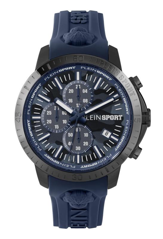 【PLEIN SPORT】 メンズ 腕時計 Watch プレインスポーツ GAIN ゲイン PSCBA0423 クォーツ 5気圧防水 ミネラルガラス グレー文字盤 ステンレススチール [並行輸入品]