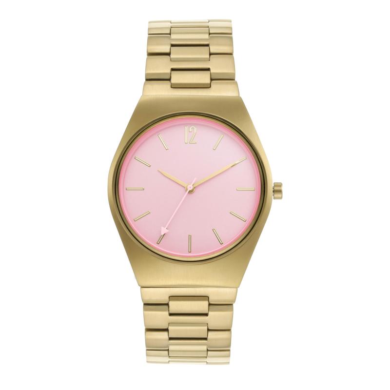Skagen メンズ Skagen X Baum Und Pferdgarten GRENENモデル 三針 ゴールドトーン ステンレススチールウォッチ、SKW6869