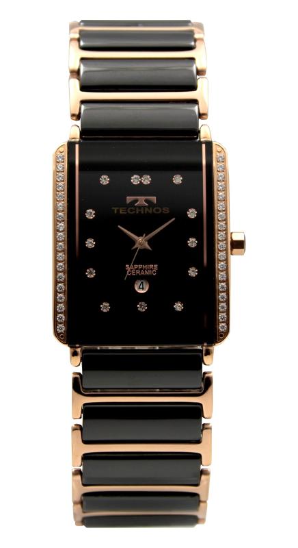 [テクノス]TECHNOS 腕時計 セラミック デイト T9C09PB｜luck-luck