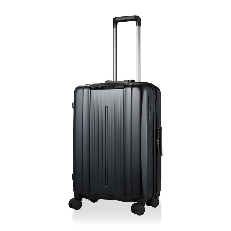 [シフレ] siffler 軽量スーツケース ゼログラ ZER1143-57 マットブラック｜luck-luck 25,726円