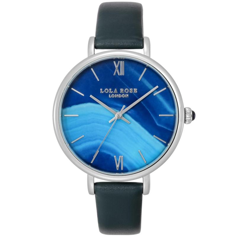 【LolaRose】 レディース 腕時計 Watch ローラローズ SAPPHIREAGATE サファイアゲート LR2015-1 クォーツ 日常生活防水 ミネラルガラス ブルー文字盤 合金 [並行輸入品]