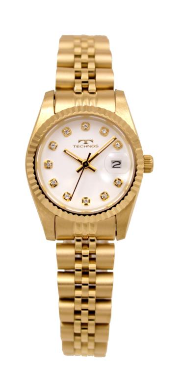 [テクノス]TECHNOS 腕時計 デイト T6929GW｜luck-luck