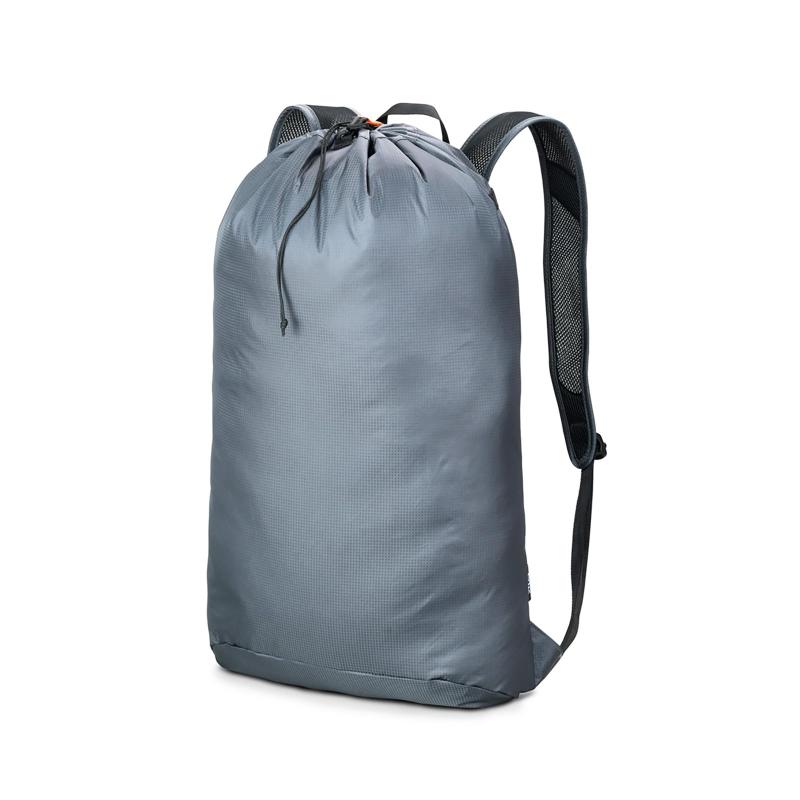[Gossamer Gear] ゴッサマーギア RikSak GREY リックサック 薄墨色 背嚢 軽さ パッカブルタイプ 吊り下げ式ストレッチメッシュポケット 20L
