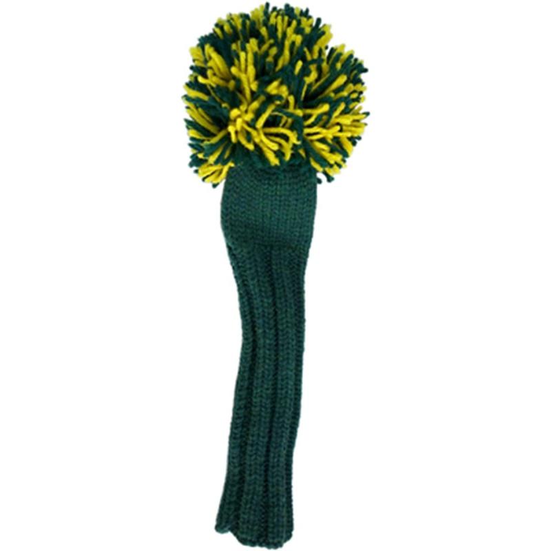 Jan Craig(ジャンクレイグ) ヘッドカバー ハンドメイド ヘッドカバー フェアウェイ用 Kelly/Yellow(Masters) 2017JCKYF サイズ:全長14インチ(POMは除く)、POM幅5インチ(横幅)｜luck-luck