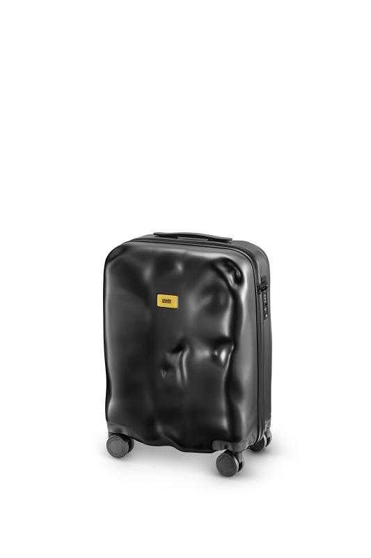 [クラッシュバゲージ] スーツケース アイコン 35L S 軽量 機内持込可 旅行 キャリーケース CABIN ブラック S cb161-01
