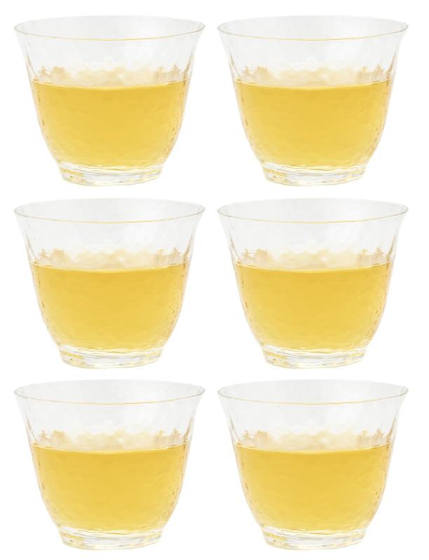 東洋佐々木ガラス 冷茶グラス 高瀬川 冷茶 165ml 6個セット 日本製 グッドデザイン賞 ガラスコップ グラス コップ お茶 薄い 業務用グラス 18719