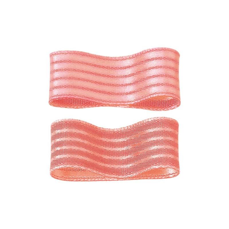 RibbonBon ペンタストライプシャンブレーリボン #612 36mm幅 巻(30m) 6サイズ20色展開