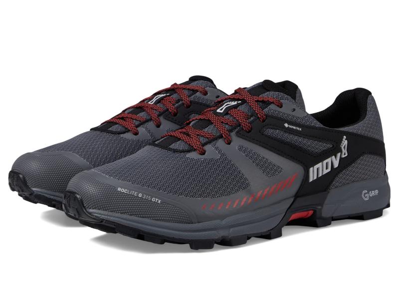 [Inov-8] トレッキングシューズ 登山 ハイク ROCLITE G 315 V2 GTX MS グラフェン ゴアテックス メンズ ローカット 雨天 ぬかるみ