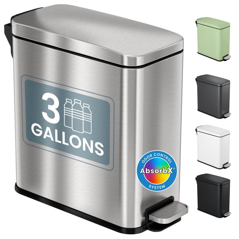 iTouchless Small Step Cans