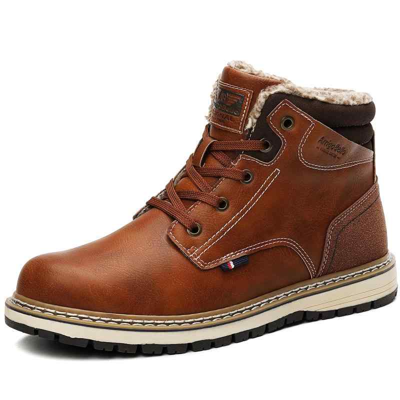 ARRIGO BELLO スノーブーツメンズ冬防寒靴登山シューズウィンタースニーカー雪地ハイキングモコモコダウンコートアウトドア歩きやすいブーツ26-29.5CM 5,931円