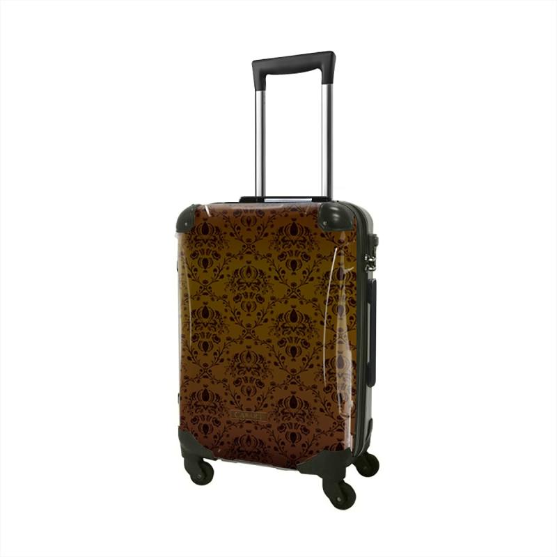 [キャラート] 旅行バッグ 作物旅行バッグ 第一義的 ヴォイジュ ファスナー4輪 機内持込 31L 静音キャスター CRA02WS-001C 白いこと