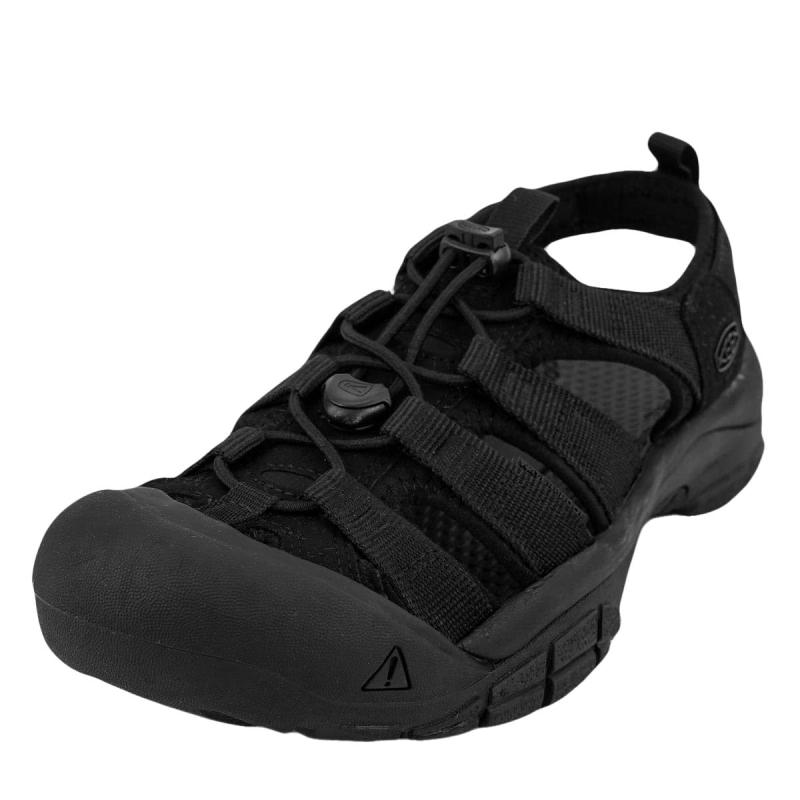 キーン（KEEN） 運動競技サンダル ニュー界面 H2 黒いこと 1022258 ストラップサンダル 速乾燥状態 余暇 町 スウィミングプール 砂浜 難民キャンプ （黒いこと/２６．５/Men\u0027s） [並行輸入品]