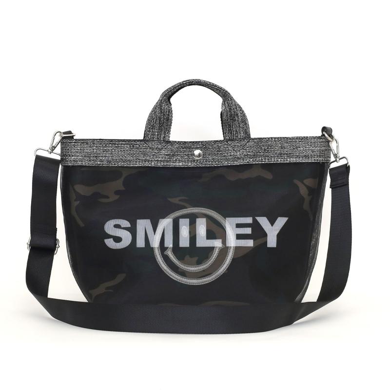[クーコ] SMILEY inbag付マルチWAYメッシュトートバッグ/A4相応う 2613111703