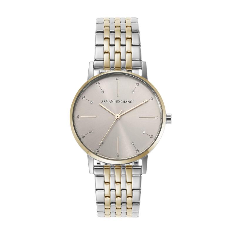 Armani Exchange 三針 ツートーン ステンレススチールウォッチ 15,754円