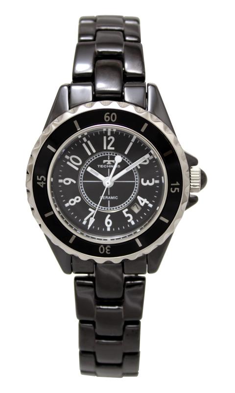 [テクノス]TECHNOS 腕時計 デイト セラミック T9924TB｜luck-luck