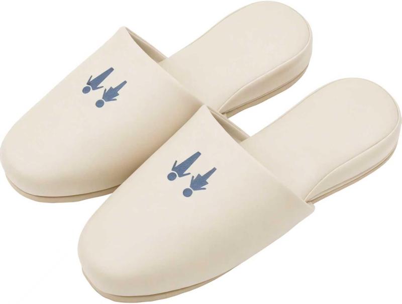 [TOKYO SLIPPER] 抗菌なめし革調 室内用便器家庭用スリッパ 【10足仕掛ける】【むすび付ける底 分かりやすい 抗菌産業済み 水拭き可】 厚底 メンズ レディース ビニール家庭用スリッパ 室内用 御役目用