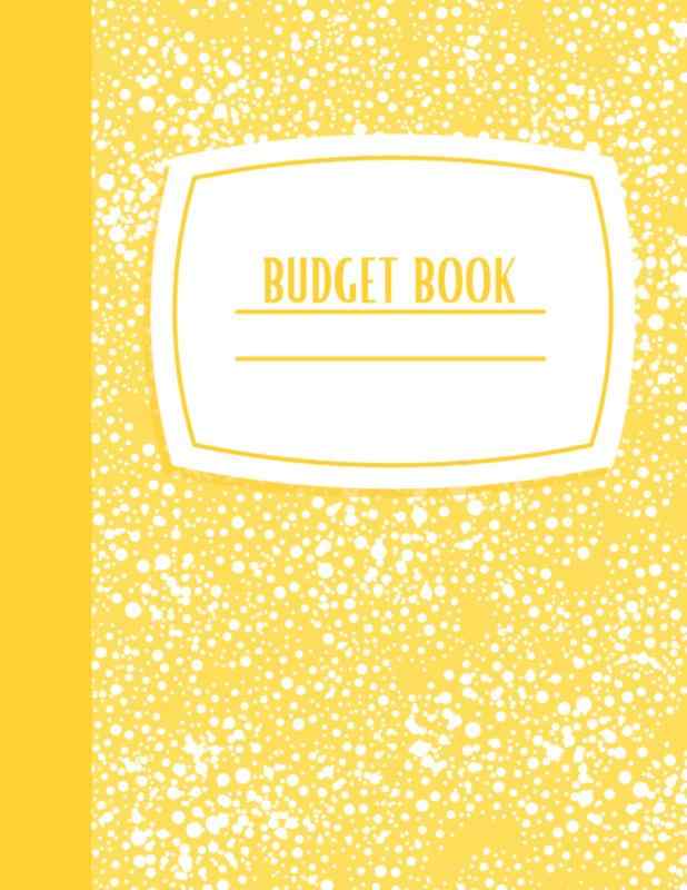 【楽天市場】Financial Freedom Budget Planner | Yellow Composition Notebook ...