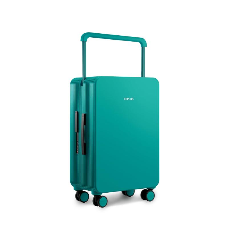 [TUPLUS] 旅行バッグ ABS 持ちはこび容れもの 大型 耐衝撃 キャリーバッグ 静音８輪 旅する 商行為 出張 TSAローク積み上げる, 平衡にするつづき物, 55.5 x 36.6 x 21 糎/ 33L