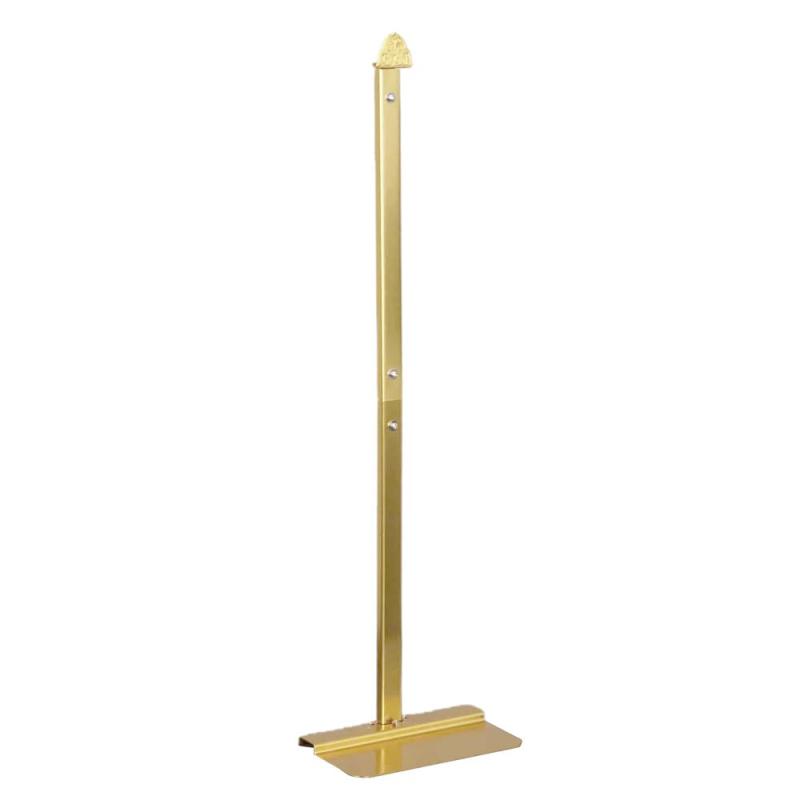 【掛軸台】 アルミ製 アルマイトメッキ掛け軸台 【組立式】【大 高さ55.5cm】