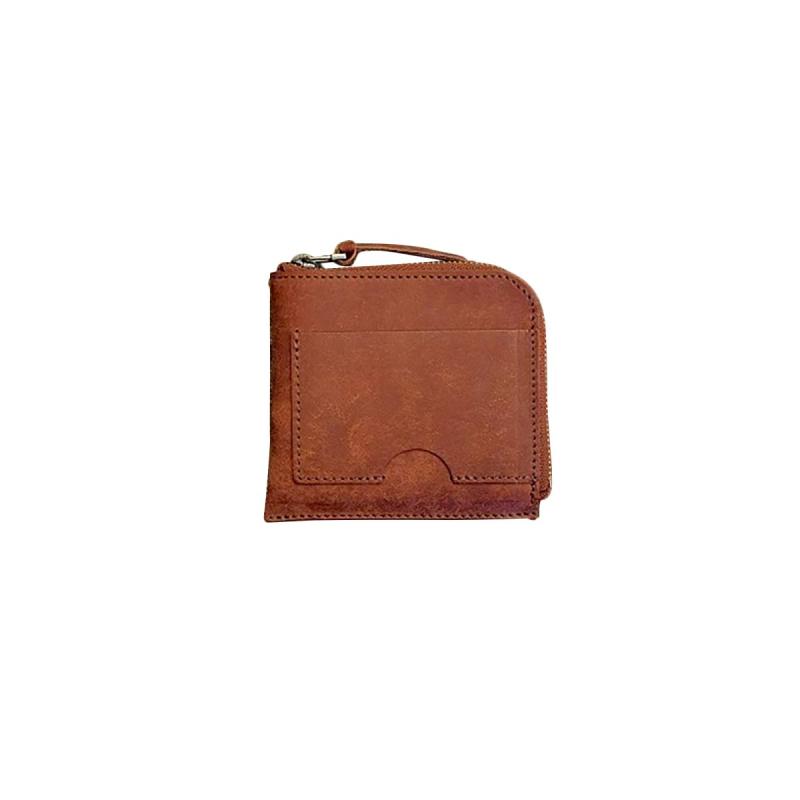 [LITSTA] Compact Wallet Half リティスタ コンパクトウォレット ハーフ 極小財布 イタリアンレザー pueblo｜luck-luck