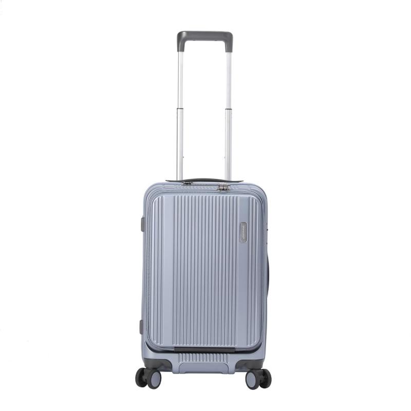 TRAVEL SMART 向こう正面明けっ広げ 50c スチールブルー-アイボリーホワイト