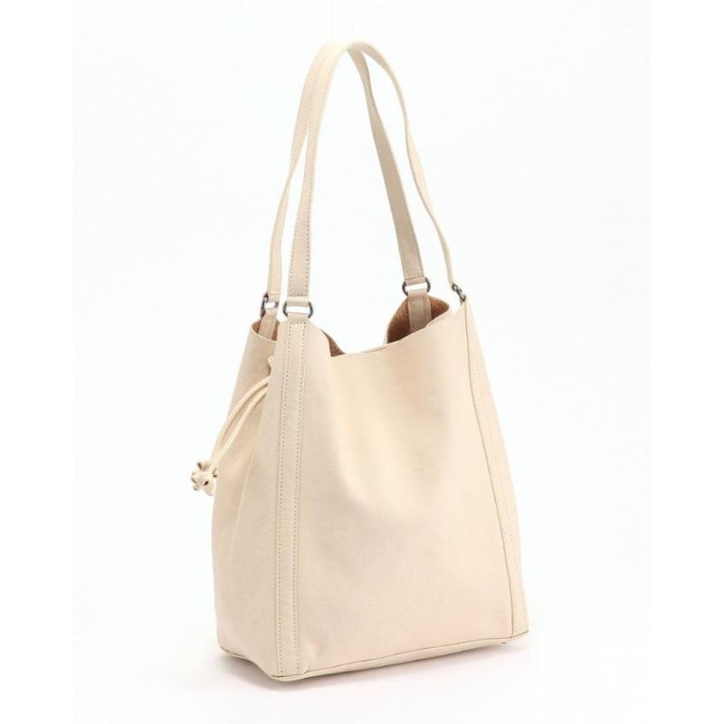 丸富商会 Bucket〈バケット〉トートバッグL マスタード サイズ：約W28&times;H33&times;D15cm/重量670g｜luck-luck