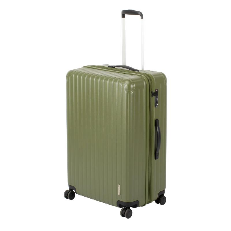 キャプテンスタッグ(CAPTAIN STAG) 旅行バッグ 持ちはこび入れもの キャリーバッグ 超軽さ TSA鍵を掛ける WF印字機 ダブル車輪 360度回転させる ダブルジッパー印字機 S/M/L大きさ 【オリーブ/カーキ/ブ