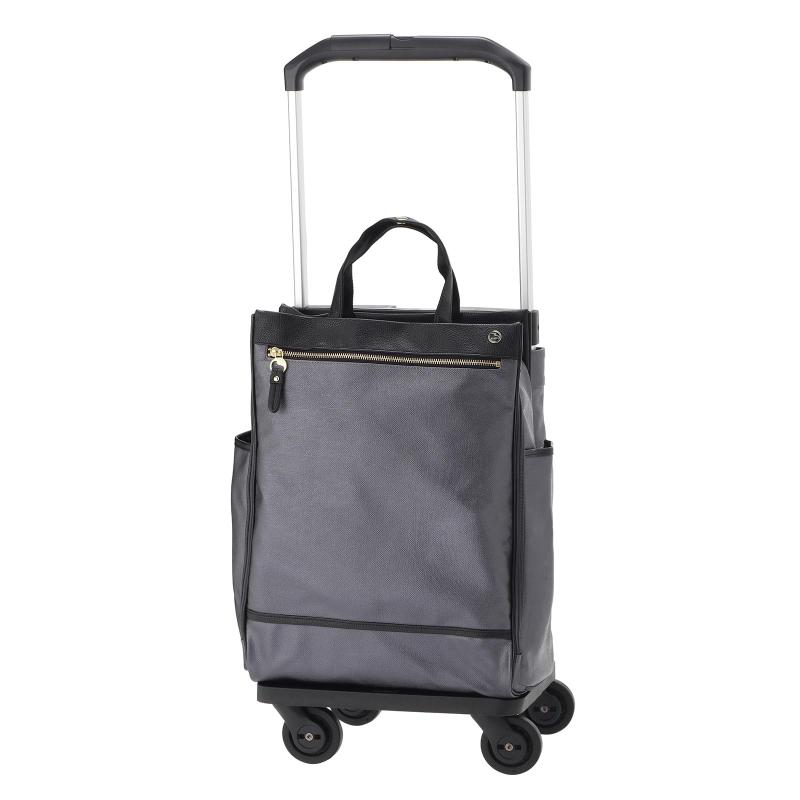 [ソエルテ] 旅行バッグ 機内持ち込み s大きさ 1泊2日 2泊3日 24L キャスターストッパー 2.4kg 持ちはこび入れもの キャリーバッグ カランド2 No.35985