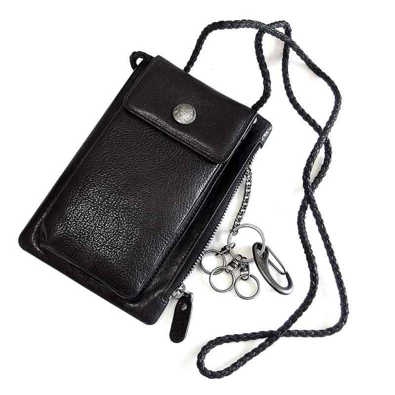 [EVERSOUL] 長財布 財布 ウォレット スマホショルダーレザー 本革 牛革 サコッシュ スマホケース カードケース｜luck-luck